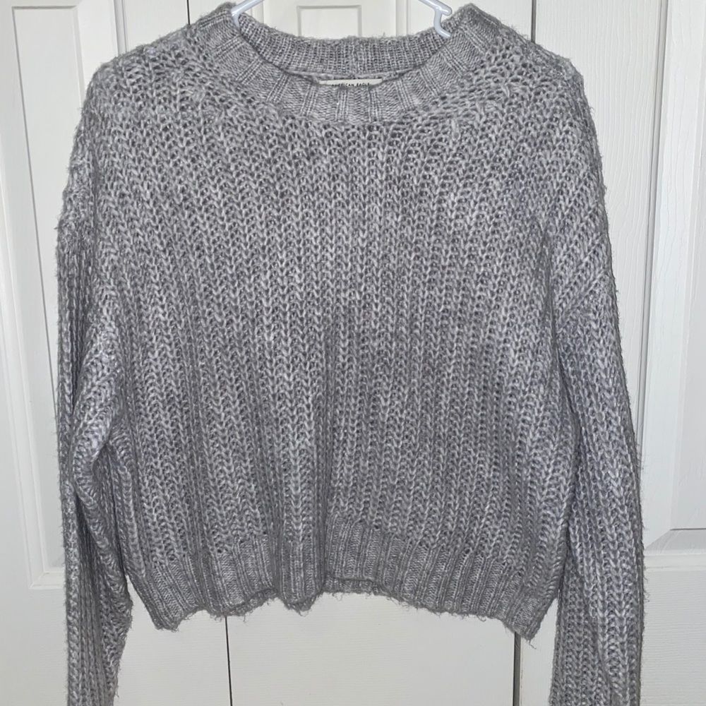 American Eagle Gray Sweater